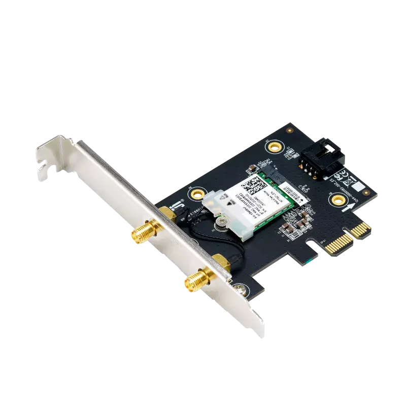 Wi-Fi адаптер ASUS PCE-AX1800 PCI Express, Wi-Fi 6, съёмные внешние антенны, фото 2
