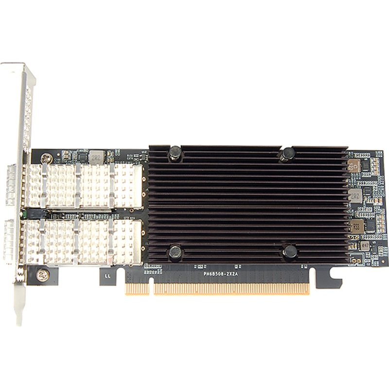 Сетевая карта Sunrich technology(h.k.) Broadcom 2-Port 100G QSFP56 Network Adapter, 2 порта, PCIe 4.0 x 16, фото 2