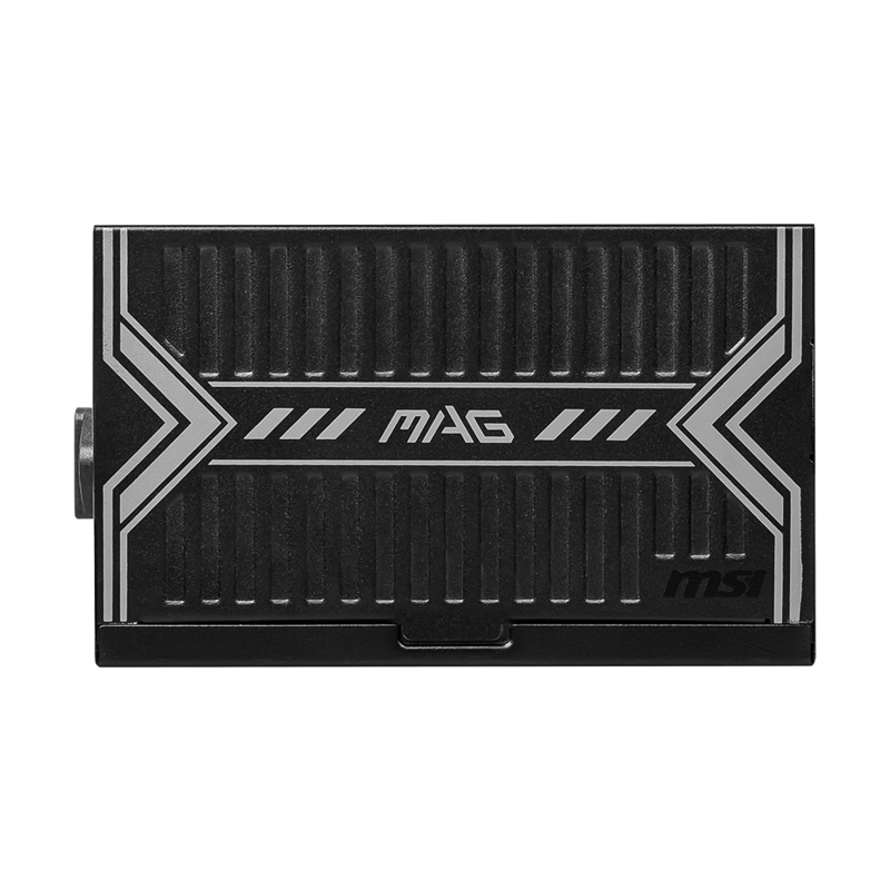 Блок питания Блок питания ПК/ Power Supply MSI MAG A550BN, 550W 80+ Bronze (ATX, Non modular, 1x24(20+4)pin, 1xCPU 8(4+4)pin, 2xPCIe*2 8(6+2)pin, 5xSATA3, 2xMOLEX4pin, Active, 120x120mm, 150x140x86mm, APFC, black), фото 2