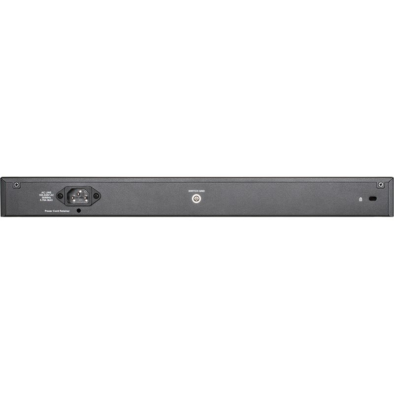 Коммутатор D-Link DGS-1210-52MP/F4A смарт L2, 48 портов PoE 1 Гбит/с, 4 комбо SFP, 370 Вт, фото 3