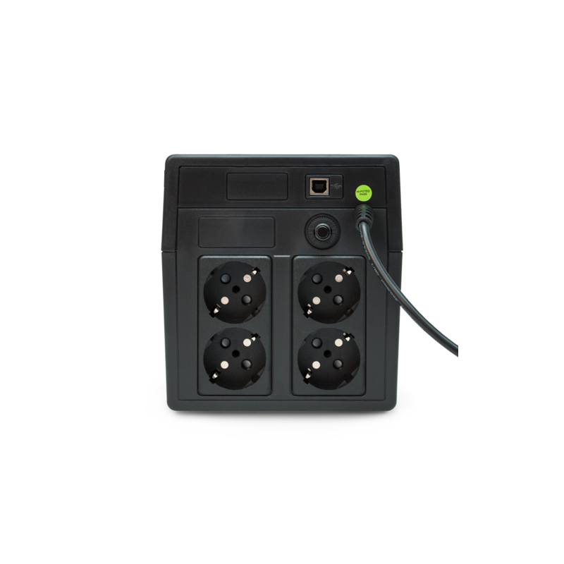 ИБП Powerman Back Pro 1050 PLUS, 600 Вт, Line-Interactive, 4 розетки, Schuko, фото 5