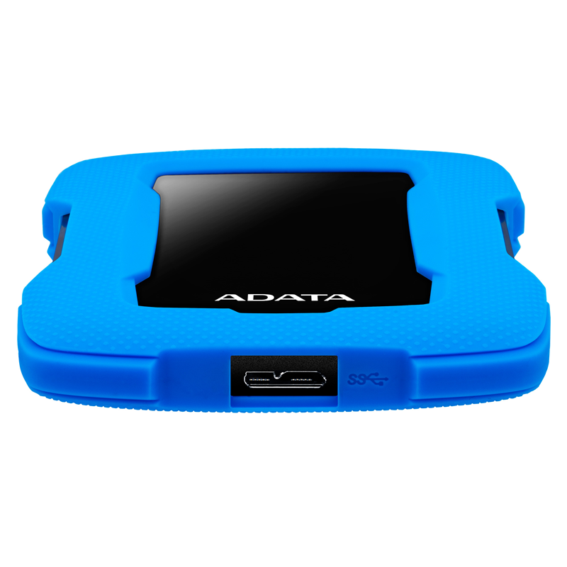 Внешний жёсткий диск 2TB ADATA HD330 (Blue), Silicone, USB 3.2 Gen1, 133x89x16mm, 190g (ADATA AHD330-2TU31-CBL), фото 5