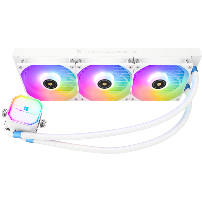 Система жидкостного охлаждения Thermalright Frozen Prism 360, вентилятор 120 мм, F-PRISM-360-WH-ARGB, фото 7