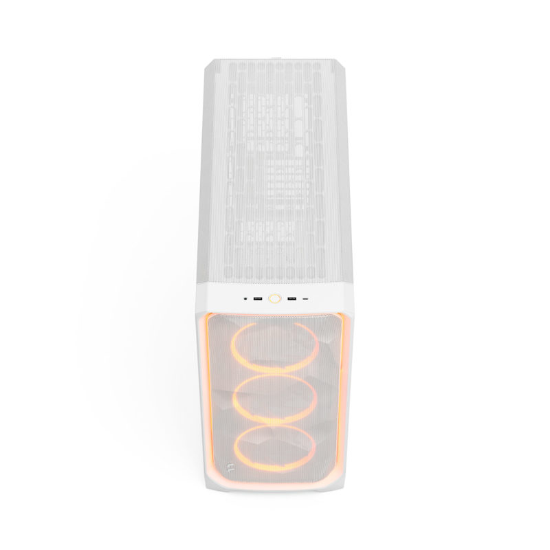 Корпус для ПК Fractal Design Meshify 3 XL Ambience Pro RGB TG Clear Tint, Full Tower, белый, фото 6