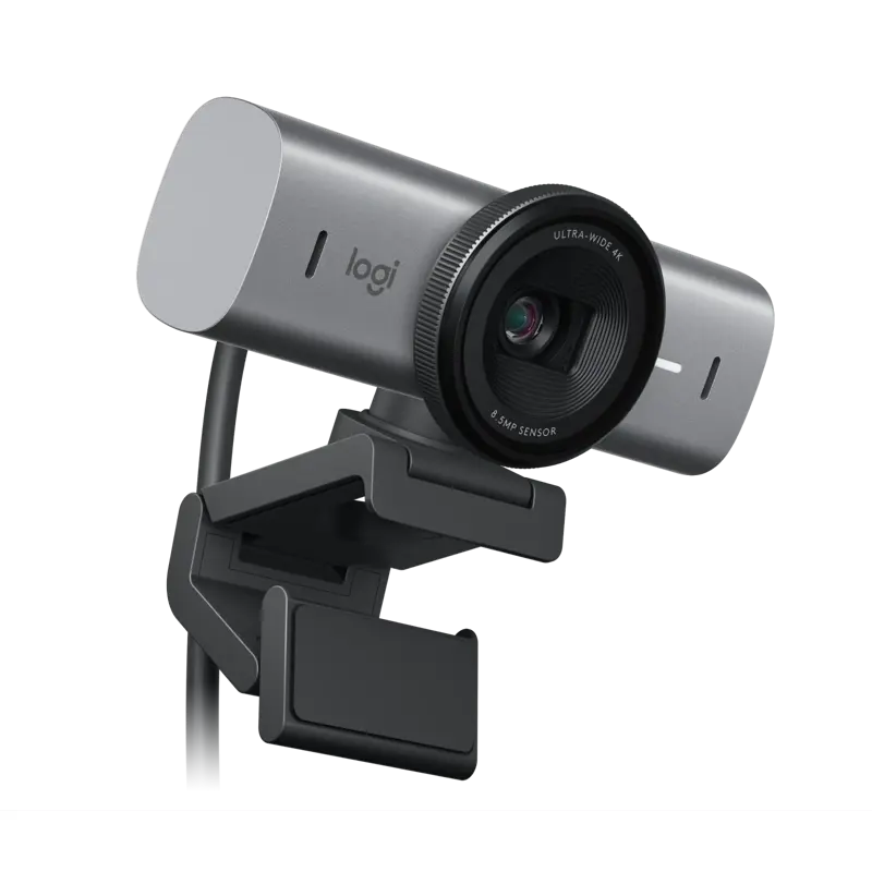 Веб-камера Logitech WEBCAM-MX Brio 705, 4096x2160, 30 к/с, фокус автоматический, угол обзора 90 °, фото 4