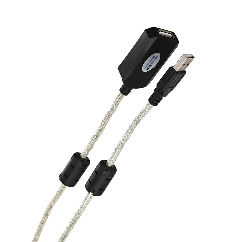 Кабель Vcom USB2.0-repeater, USB 2.0 Type-AM, USB 2.0 Type-AF, 15 м, фото 5