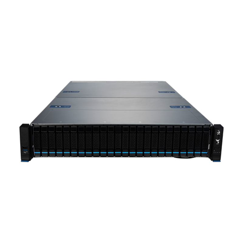 Серверная платформа MSI S2206-04, 2U,2x AMD EPYC SP5 9004/9005 360W (400W under specific conditions), 24x DDR5, 16x 2.5'' NVME hsb + 8 SATA (MSI 939-S312-009), фото 2
