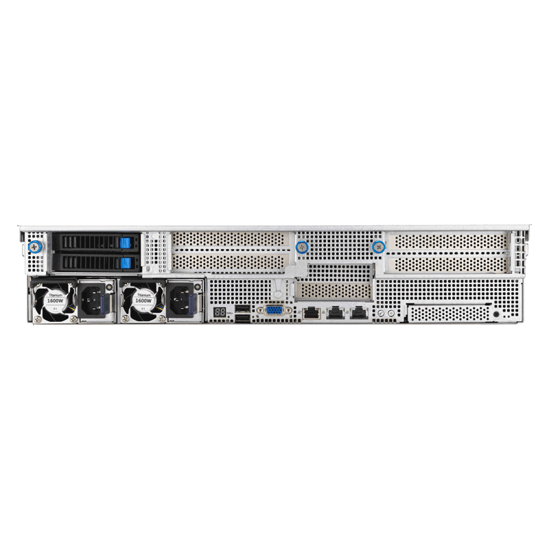 Серверная платформа ASUS RS521A-E12-RS24U, 2U, 1 x SP5 LGA 6096 360W, 24 x DDR5 6400/4800*, 24x 2.5'' NVMe hsb + 2x 2.5'' SATA (ASUS 90SF03X1-M000E0), фото 6