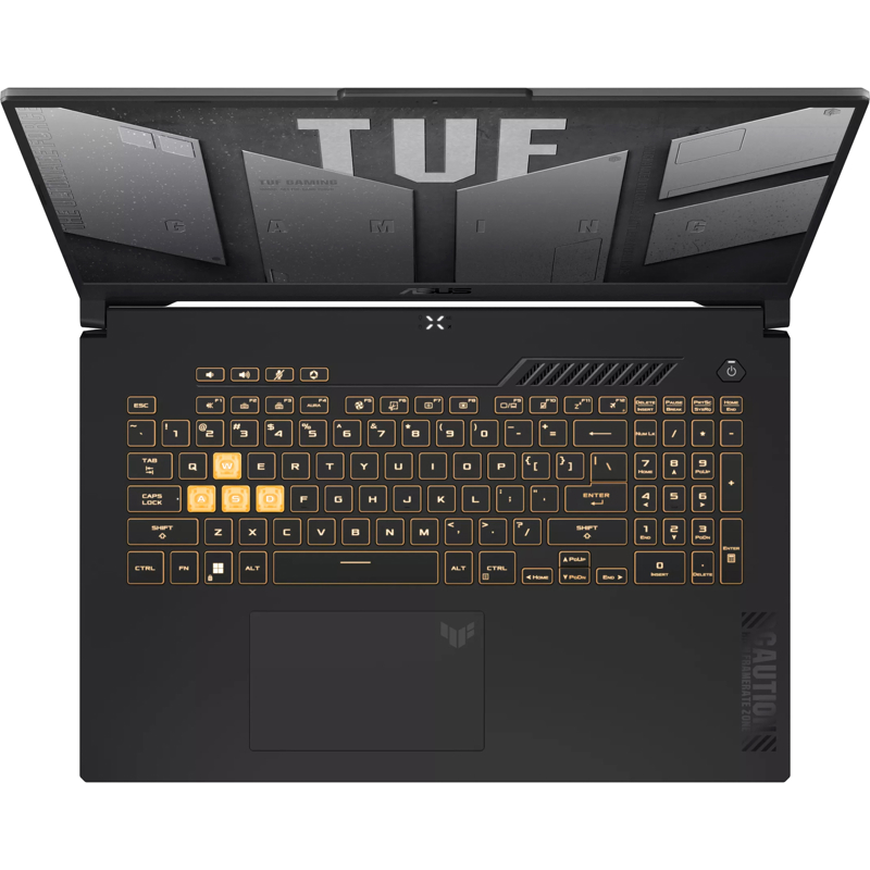 Ноутбук ASUS TUF F17 FX707VJB-HX100, 210H, 16 ГБ ОЗУ, 512 ГБ, RTX3050, 17.3 дюйма, фото 4