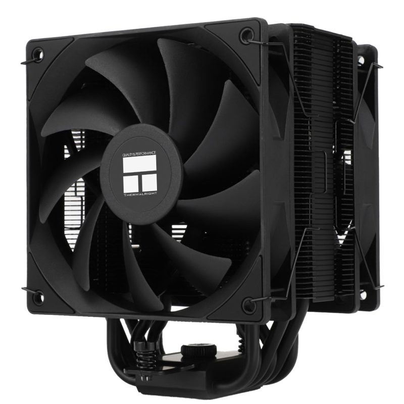 Кулер для процессора Thermalright Burst Assasin 120 EVO Dark, вентилятор 120 мм, шум 25.6 дБА, фото 2