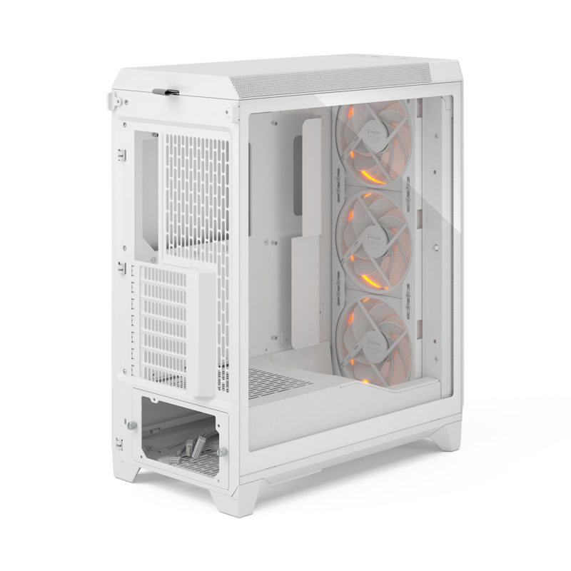 Корпус для ПК Fractal Design Meshify 3 RGB TG Clear Tint, Midi Tower, белый, подсветка ARGB, фото 11