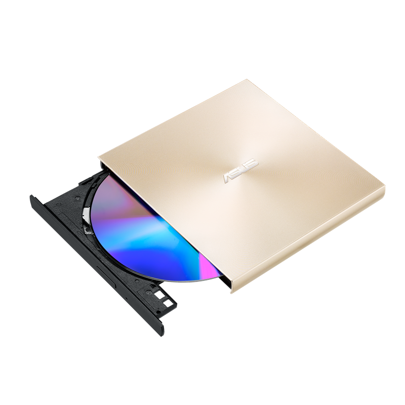 Оптический привод ASUS SDRW-08U9M-U, внешний, золотой, BD-R/RE рекордер, фото 4
