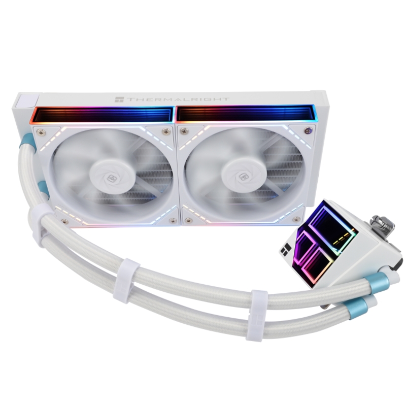 Система жидкостного охлаждения Thermalright Frozen Infinity 240, вентилятор 120 мм, белый, фото 7