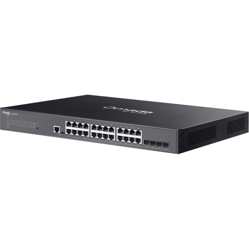 Коммутатор TP-Link Omada SG3428XMPP управляемый L2+, 24 порта PoE+/PoE++, 4 SFP+, 500 Вт, фото 3