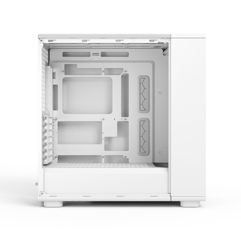 Корпус ПК без блока Case Fractal Design Epoch XL TG Clear, Full-Tower, 3x140mm, 2xUSB-A 3.2 + 1xUSB 3.2 Type-C E-ATX, ATX, mATX, mITX, White, фото 9
