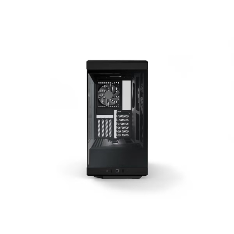 Корпус для ПК Hyte Y40, Midi Tower, чёрный, под ATX, mATX, Mini-ITX, материал закалённое стекло, сталь, фото 2