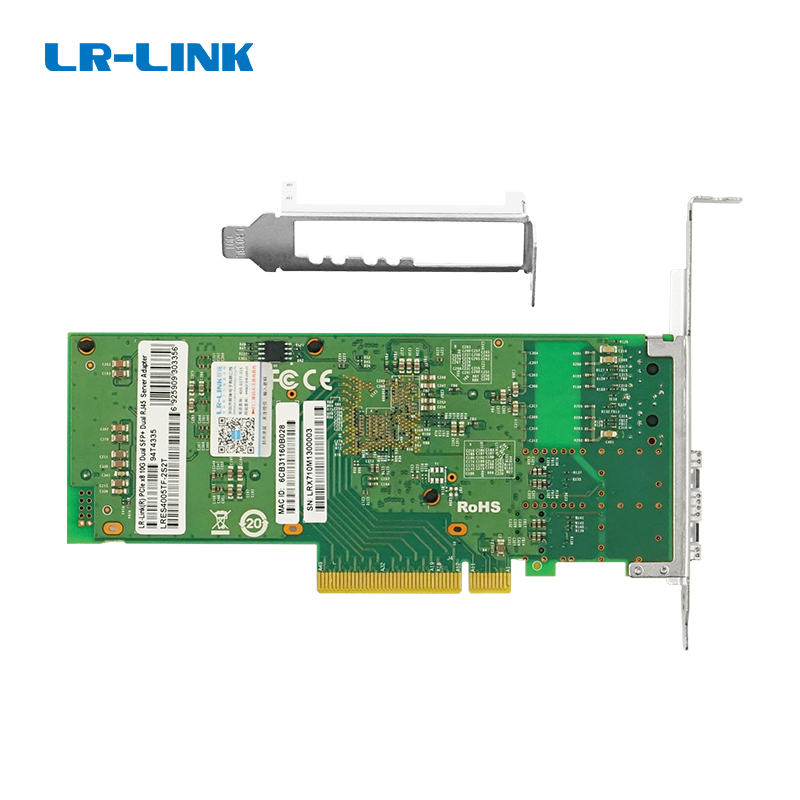 Сетевая карта LR-Link LRES4005TF-2S2T, 4 порта 10 Гбит/с: SFP+ и медные, Intel X710, фото 4