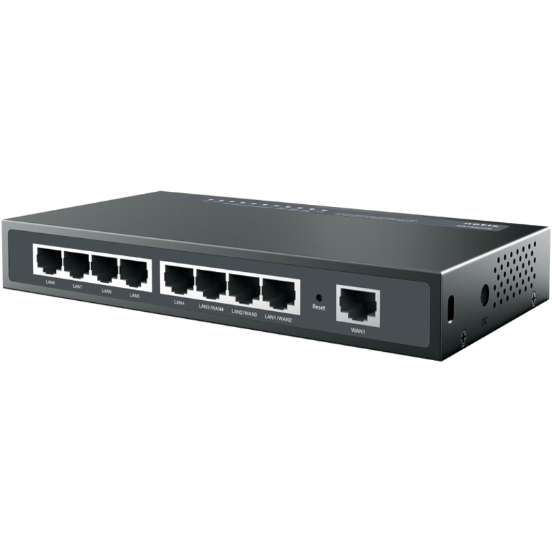 Маршрутизатор Netis NR109GPE мульти-WAN, контроллер точек доступа, 9 портов 1 Гбит/с, до 4 WAN, фото 3