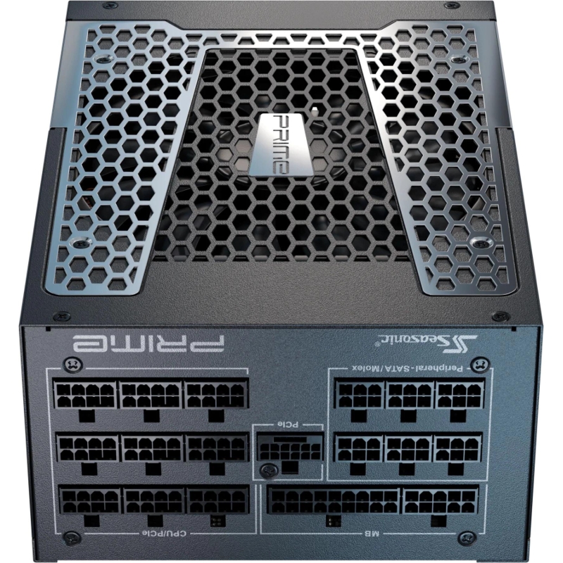 Блок питания Блок питания Seasonic ATX 1300W PRIME TX-1300 Gen.5 80+ titanium (20+4pin) APFC 135mm fan 18xSATA Cab Manag RTL [TX-1300 SSR-1300TR2], фото 6