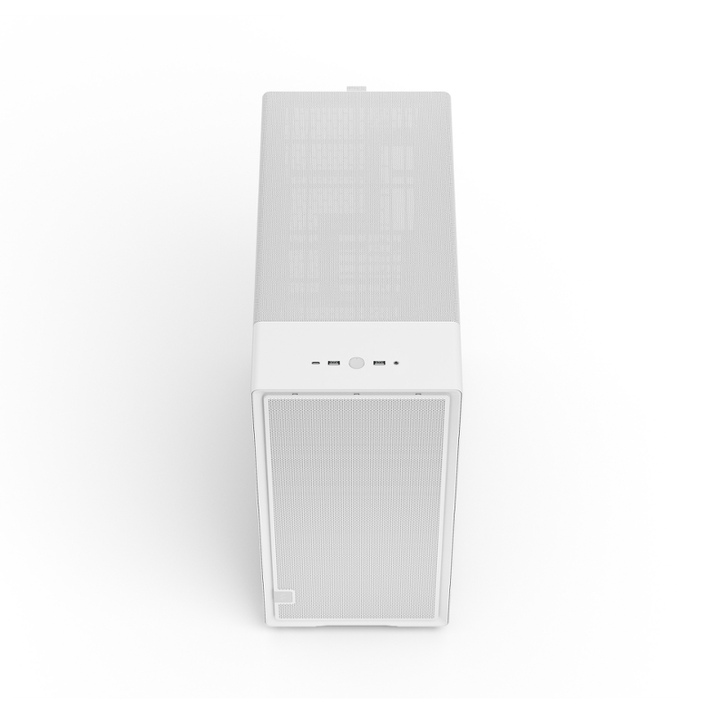 Корпус ПК без блока Case Fractal Design Epoch XL TG Clear, Full-Tower, 3x140mm, 2xUSB-A 3.2 + 1xUSB 3.2 Type-C E-ATX, ATX, mATX, mITX, White, фото 5