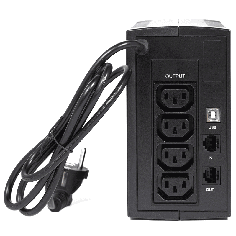 ИБП Импульс ЮНИОР 850, 480 Вт, Line-Interactive, вилка Schuko, JN85104, фото 4