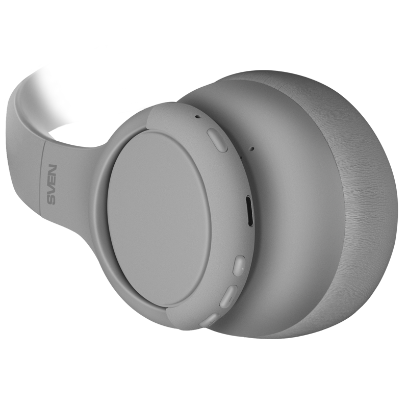 Беспроводные стереонаушники с микрофоном SVEN AP-B800MV, серый (Bluetooth, hybrid ANC, APP, 4 mics 500mAh) (SV-022747), фото 4