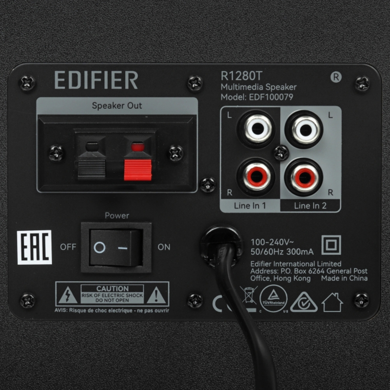 Акустическая система Колонки Edifier R1280T 75 RCA., 42 Вт, проводное подключение, 6923520268191, фото 4