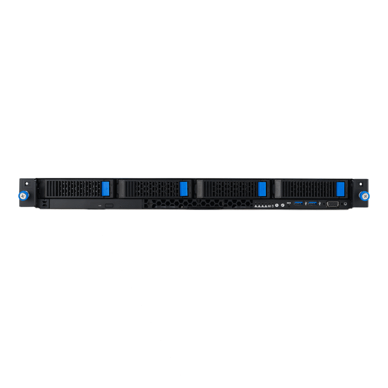 Серверная платформа ASUS RS300-E12-PS4, 1U, 1x LGA1700, 4x DDR5 4400, 4 x 3.5" hsb SATA/SAS*, 1x PCIe x16*, 1 x PCIe x8, 1x PCIe x4 Proprietary R (ASUS 90SF03A1-M00060), фото 4
