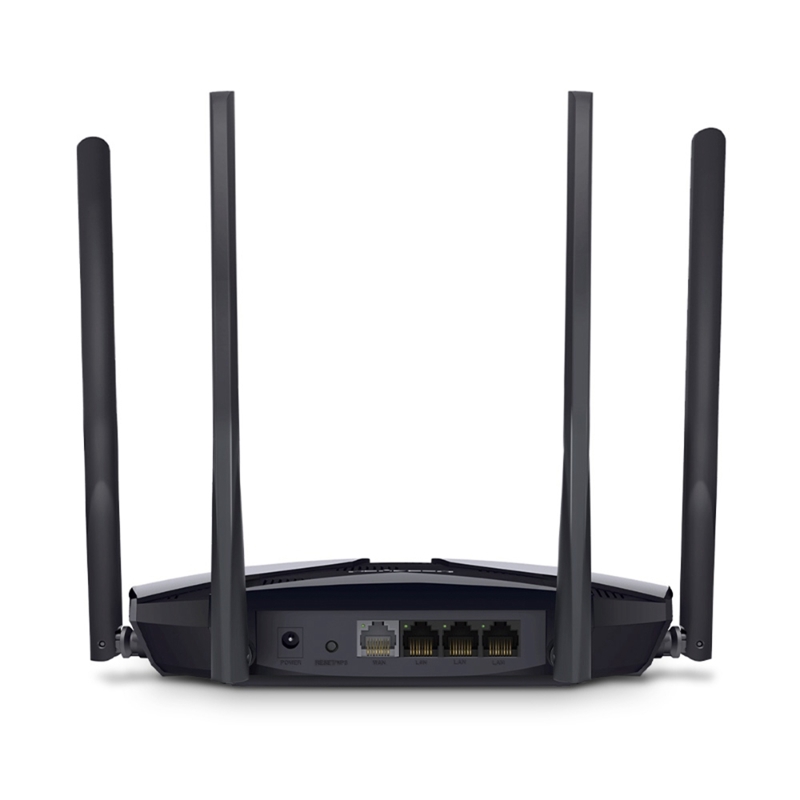 Wi-Fi роутер Mercusys AX3000 Dual-Band Wi-Fi 6 Router, 3 порта LAN, MR80X, фото 2