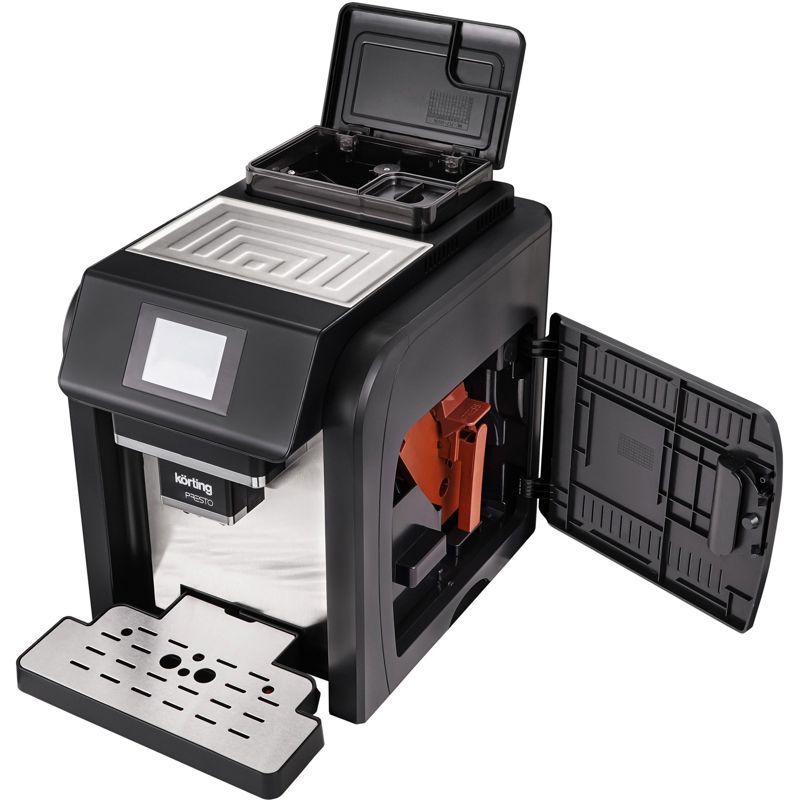 Автоматическая кофемашина Korting KACM 2009 Presto, 19 бар, кофемолка, капучинатор, 2 бойлера, чёрный, фото 11