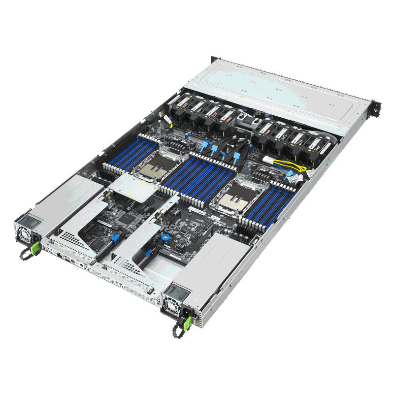 Серверная платформа ASUS RS700-E12-RS12U, 1U, 2 x Intel Xeon 6 LGA 4710, 32 x DDR5 6400, 12 x 2.5" hsb NVMe/SATA*/SAS*, 2 x PCIE Gen5 x16 (ASUS 90SF03S1-M00160), фото 6