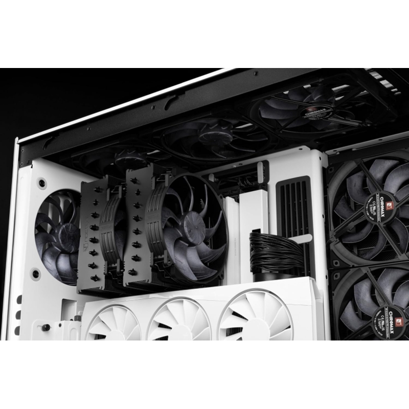 Кулер для процессора Noctua NH-D15 G2 chromax.black, до 228 Вт, вентилятор 140 мм, шум 24.8 дБА, фото 6
