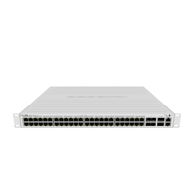 Коммутатор Mikrotik CRS354-48P-4S+2Q+RM, 48 портов 1 Гбит/с PoE, 4 SFP+, 2 QSFP+, фото 3