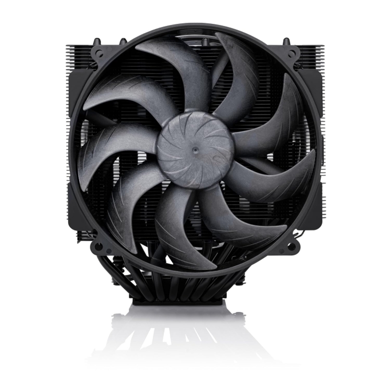Кулер для процессора Noctua NH-D15 G2 chromax.black, до 228 Вт, вентилятор 140 мм, шум 24.8 дБА, фото 2