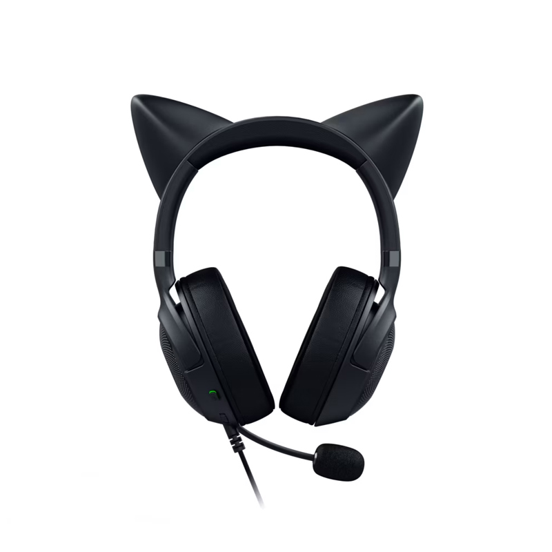 Гарнитура Razer Kraken Kitty V2, проводное подключение, USB Type-A, накладные, чёрный, для геймеров, фото 7