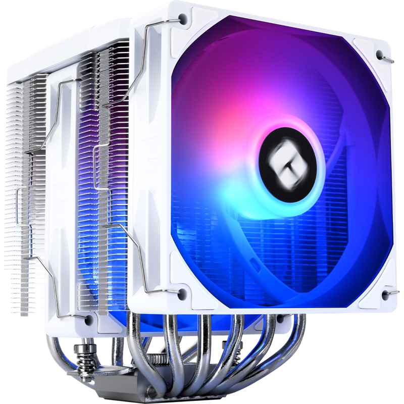 Кулер для процессора Thermalright Peerless Assassin 120 Digital, вентилятор 120 мм, шум 25.6 дБА, белый, фото 5