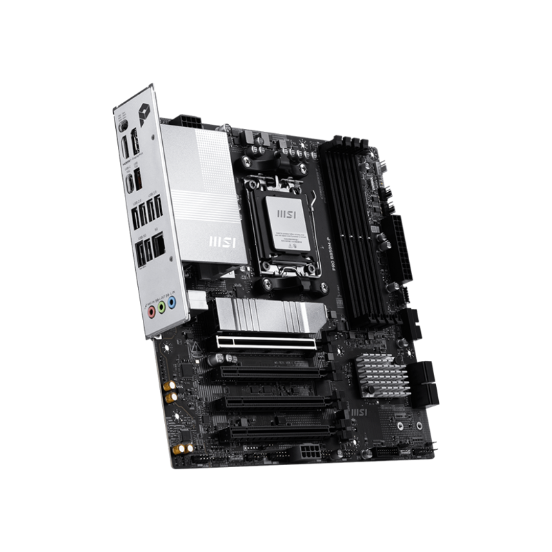 Материнская плата MSI PRO B850M-P, AM5, AMD B850, mATX, DDR5, UDIMM, фото 3