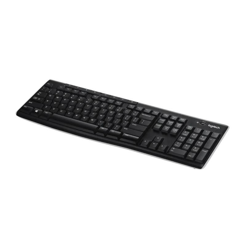 Клавиатура Logitech K270, радиоканал, чёрный, раскладка английская, фото 4