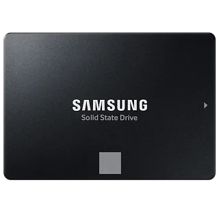 Твердотельный накопитель Samsung SSD 870 EVO, 2 ТБ, 3D MLC, чтение 560 МБ/с, 1200 ТБ