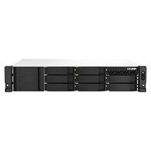 Сетевое хранилище NAS QNAP SMB TS-873AeU-RP-4G NAS 8 HDD trays, AMD Ryzen V1500B, 4 ГБ ОЗУ