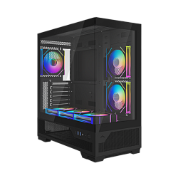 Корпус для ПК SAMA V43 Black V43-BKADA6X1-GL