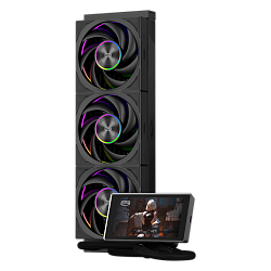 Система жидкостного охлаждения (СЖО) PCCooler DT360 Max ARGB Display BK