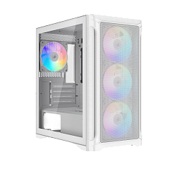 Корпус для ПК SAMA S31 ARGB White S31-WHMMA4X1-GL