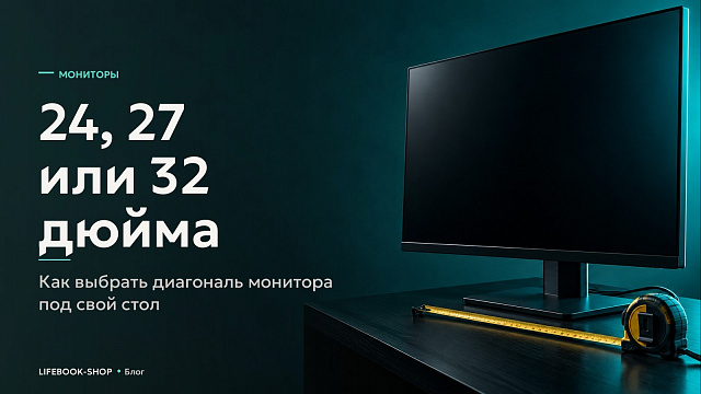 24, 27 или 32 дюйма: как выбрать диагональ монитора под свой стол