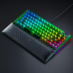 Игровая клавиатура Razer BlackWidow V4 75%, Phantom Green Ed., US Layout