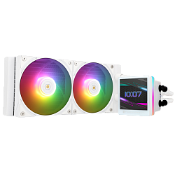 Система жидкостного охлаждения Thermalright Grand Vision 240 White, 240 мм