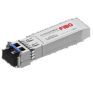 Трансивер FIBO FT-S10-X3120LD SFP+ 10 Гбит/с, одномодовый, Duplex LC, 1310 нм, до 20 км, DDM