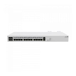 Маршрутизатор MikroTik CCR2116-12G-4S+, 13 портов 1 Гбит/с, 4 SFP+, 16 ядер, 16 ГБ, для стойки 1U