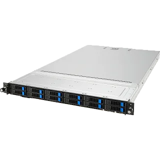 Серверная платформа ASUS RS700A-E12-RS12U, 1U, 2 x LGA6096 400W, 24 x DDR5 4800, 12x 2.5" hsb NVMe, 2 x M.2 2280, 3x PCIe Gen5 slots + 1 x internal RAID slot (ASUS 90SF02D1-M00MC0)