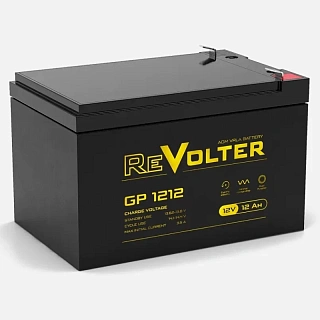 Батарея для ИБП Delta REVOLTER GP 1212, 12 В, 14 А·ч, клеммы F2 (под клемму 250), срок службы 7 лет